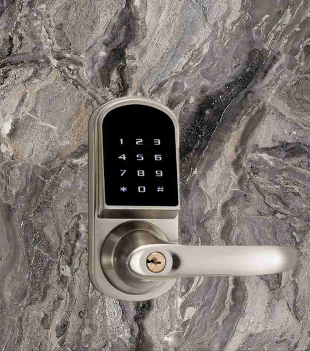 قفل دیجیتال و دستگیره هوشمند اثرانگشتی، تشخیص چهره، آنلاین 6 قفل دیجیتال و دستگیره هوشمند